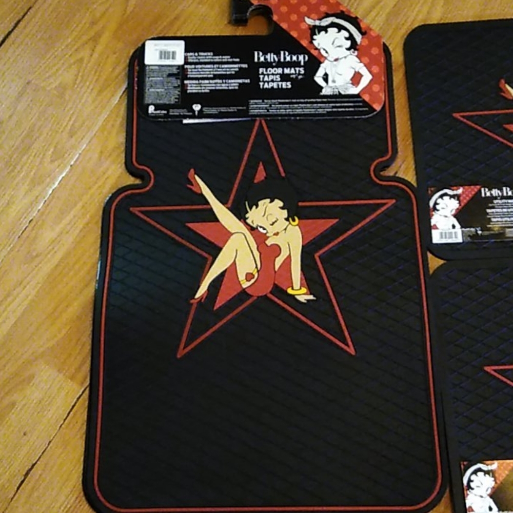 New !! Betty boop car mats
